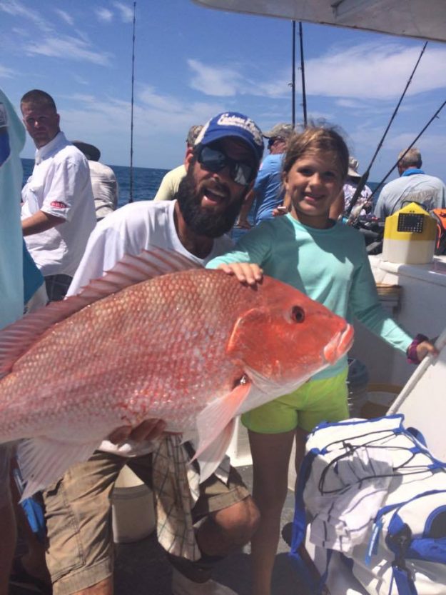 deep sea fishing port canaveral red snapper family trip